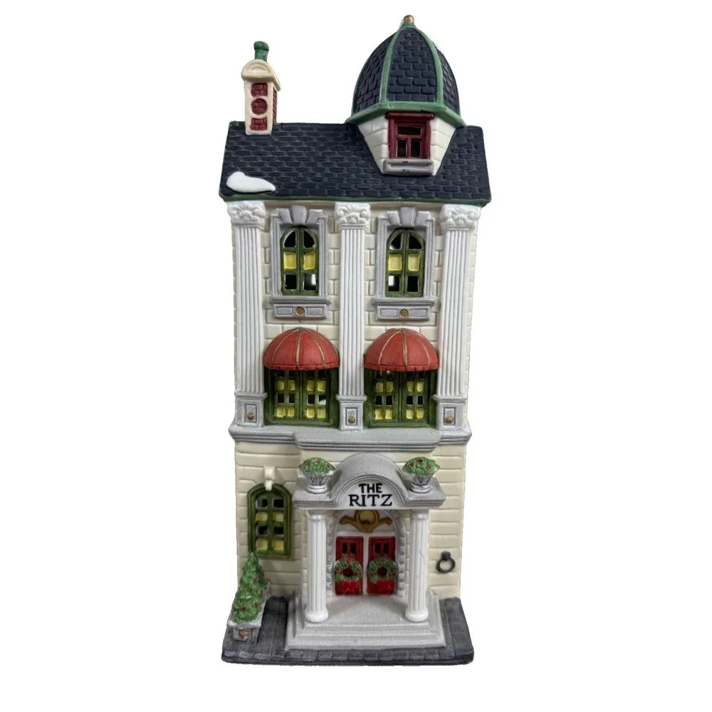 Dept 56 Heritage Village Ritz Hotel Christmas in the City  5973-0 Tested Boxed